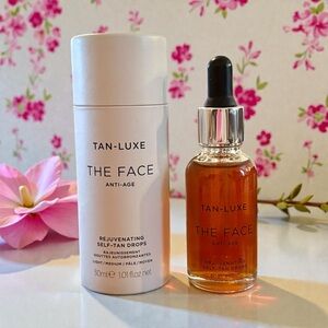 ⚫️ TAN-LUXE The Face Anti-Age Rejuvenating Self-Tan Drops Light/Medium Glow